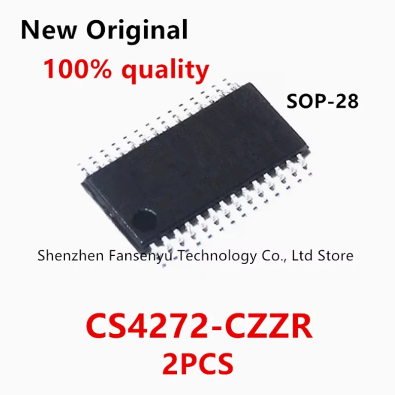(2piece) 100% New CS4272-CZZR CS4272-CZZ CS4272-C 4272-CZZ CS4272 sop-28
(2piece) 100% New CS4272-CZZR CS4272-CZZ CS4272-C 4272-CZZ CS4272 sop-28