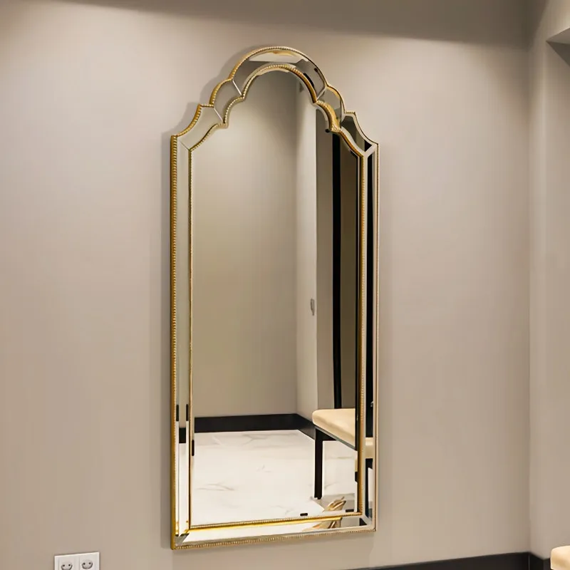 Hanging Gold Mirrors Full Body Nordic Apartment Princess Luxury Decorative Mirrors Living Room Dekoracyjne Lustra Home Decor
Hanging Gold Mirrors Full Body Nordic Apartment Princess Luxury Decorative Mirrors Living Room Dekoracyjne Lustra Home Decor
