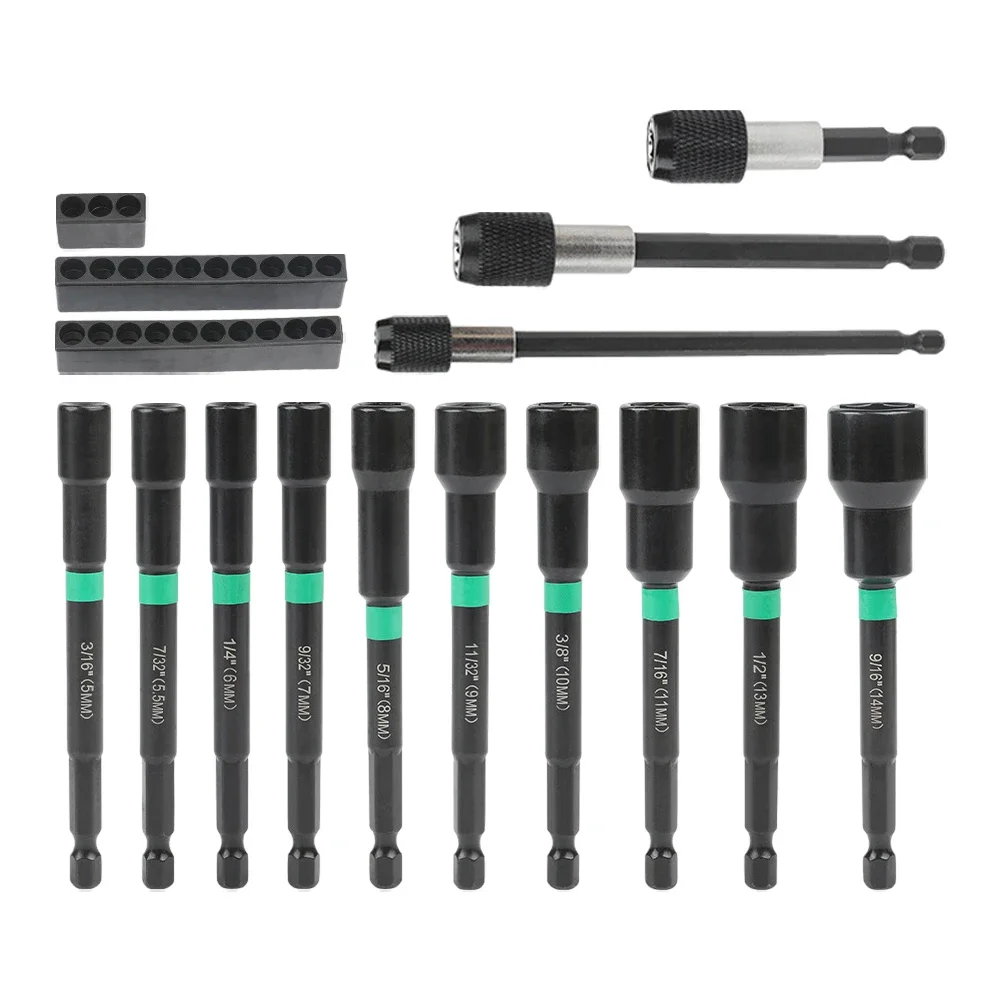 For Carpentry Hex Nut Driver Set Pneumatic Screwdriver Adapter Drill Adapter Drill Bit Extension Easy Handling
For Carpentry Hex Nut Driver Set Pneumatic Screwdriver Adapter Drill Adapter Drill Bit Extension Easy Handling