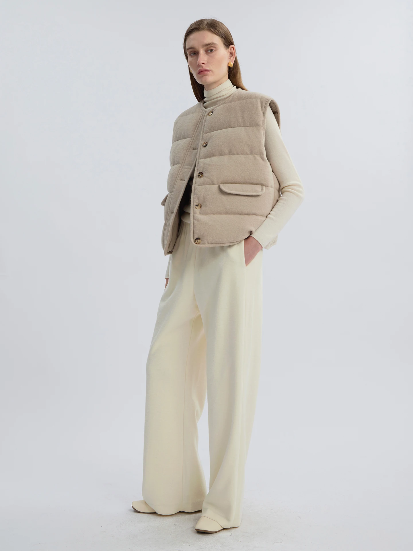 Women's White Du down Vest Warmth Outerwear Svel Winter New Sle LIAC ROC90 Commute Sle Straight Cut 90% down
Women's White Du down Vest Warmth Outerwear Svel Winter New Sle LIAC ROC90 Commute Sle Straight Cut 90% down