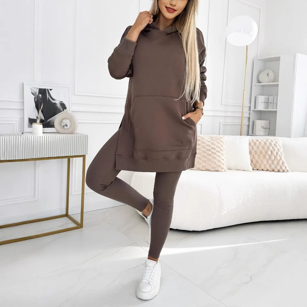 Women Hoodie Jumpsuit Set 2 Piece Matching Set Sweatshirt Joggers Set Spring Summer
Women Hoodie Jumpsuit Set 2 Piece Matching Set Sweatshirt Joggers Set Spring Summer