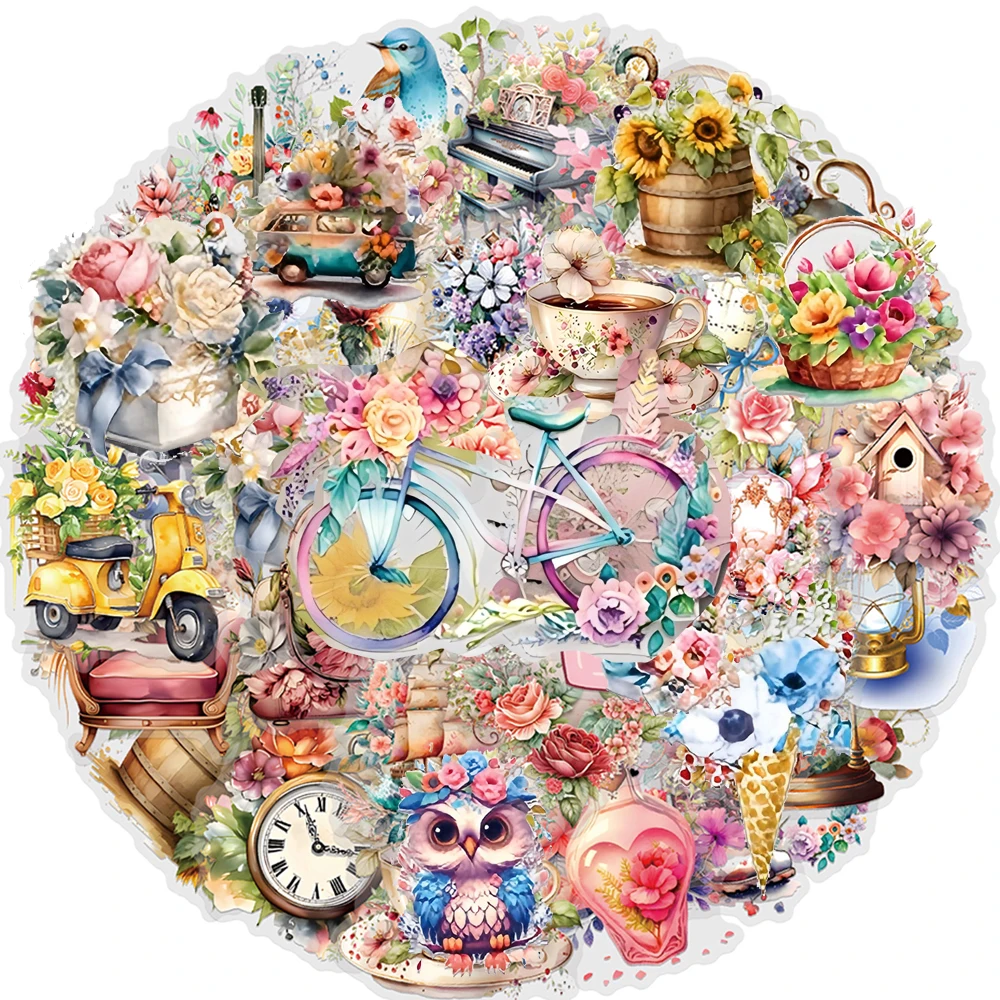 10/30/50PCS Transparent Flower Cartoon Sticker Aesthetic Decoration Scrapbooking Stationery School Supplies for Kids Toys
10/30/50PCS Transparent Flower Cartoon Sticker Aesthetic Decoration Scrapbooking Stationery School Supplies for Kids Toys