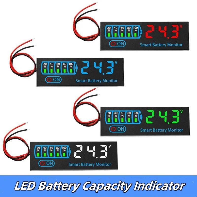 3S Battery Capacity Indicator LED Display Capacity Test for Power Bank Electric Lithium Battery/Lithium Iron Phosphate/Lead-Acid
3S Battery Capacity Indicator LED Display Capacity Test for Power Bank Electric Lithium Battery/Lithium Iron Phosphate/Lead-Acid