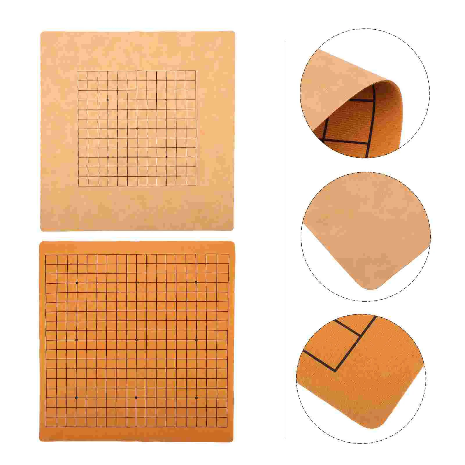 2 Pcs Toiletries Checkerboard Travel Foldable Whiteboard Folding Chess Pu Game Plates Dual-sided
2 Pcs Toiletries Checkerboard Travel Foldable Whiteboard Folding Chess Pu Game Plates Dual-sided