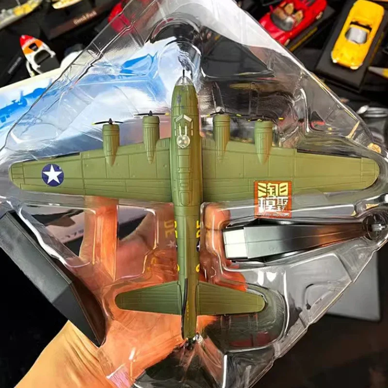 Новый литой под давлением масштаб 1:144, американские ВВС B-17 B17, бомбардировщик Air Fortress, готовая имитационная модель из сплава, сувенирные подарки для взрослых мальчиков
Новый литой под давлением масштаб 1:144, американские ВВС B-17 B17, бомбардировщик Air Fortress, готовая имитационная модель из сплава, сувенирные подарки для взрослых мальчиков