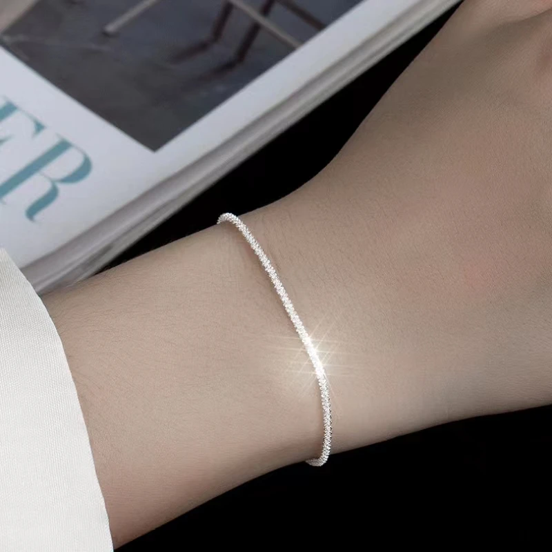 Aretes 925 sterling silver Beautiful stars Bracelets for women fashion designer party Wedding Jewelry Holiday gifts
Aretes 925 sterling silver Beautiful stars Bracelets for women fashion designer party Wedding Jewelry Holiday gifts