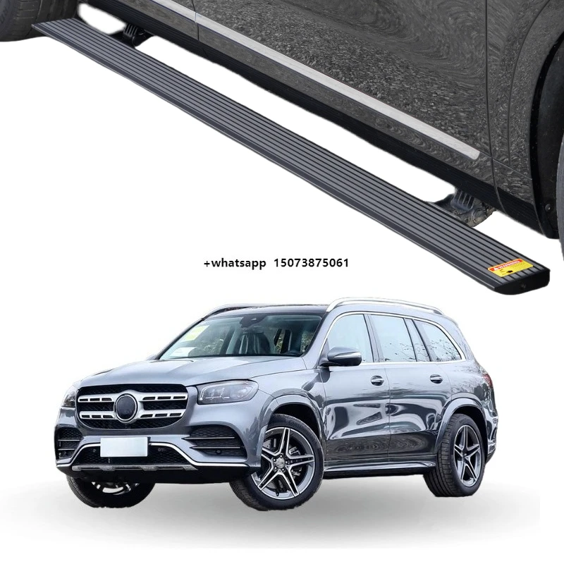 Retractable Automatic Power Side Steps for GLS 2023 Car Running Board Side Steps
Retractable Automatic Power Side Steps for GLS 2023 Car Running Board Side Steps