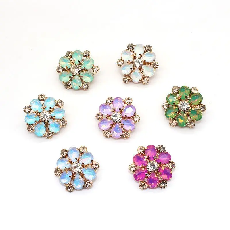 New Fashion 5Pcs/Lot 25MM Colorful Flower Mocha Metal Double Button DIY Handsewn Clothing Headwear Decoration Accessories
New Fashion 5Pcs/Lot 25MM Colorful Flower Mocha Metal Double Button DIY Handsewn Clothing Headwear Decoration Accessories