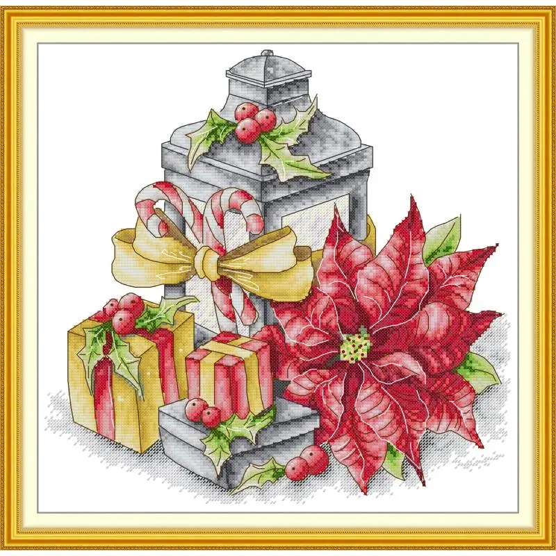 Maydear Full Cross Stitch Kit, 11CT/14CT/16CT/9CT Aida Fabric ,Embroidery Set-Winter of Flowers and Horse Lanterns
Maydear Full Cross Stitch Kit, 11CT/14CT/16CT/9CT Aida Fabric ,Embroidery Set-Winter of Flowers and Horse Lanterns