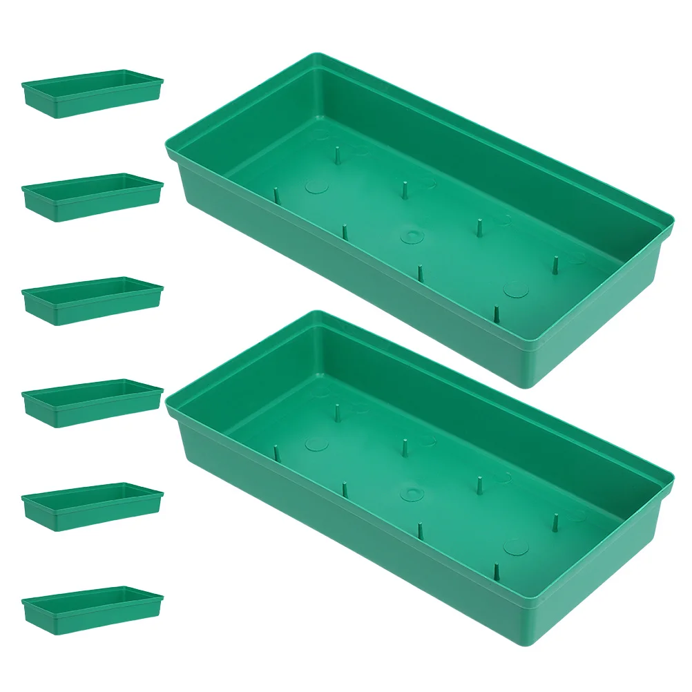 8pcs Rectangle Floral Mud Tray High-Density Pins Fixing Bowl For Flower Foam Block Diy Florist Supplies Wedding Party Decoration
8pcs Rectangle Floral Mud Tray High-Density Pins Fixing Bowl For Flower Foam Block Diy Florist Supplies Wedding Party Decoration