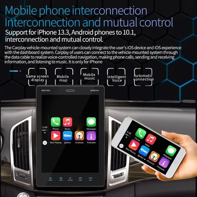 G7NA Car MP5 Player Bluetooth-compatible for Touch Screen Playback Recorder Multimedi
G7NA Car MP5 Player Bluetooth-compatible for Touch Screen Playback Recorder Multimedi