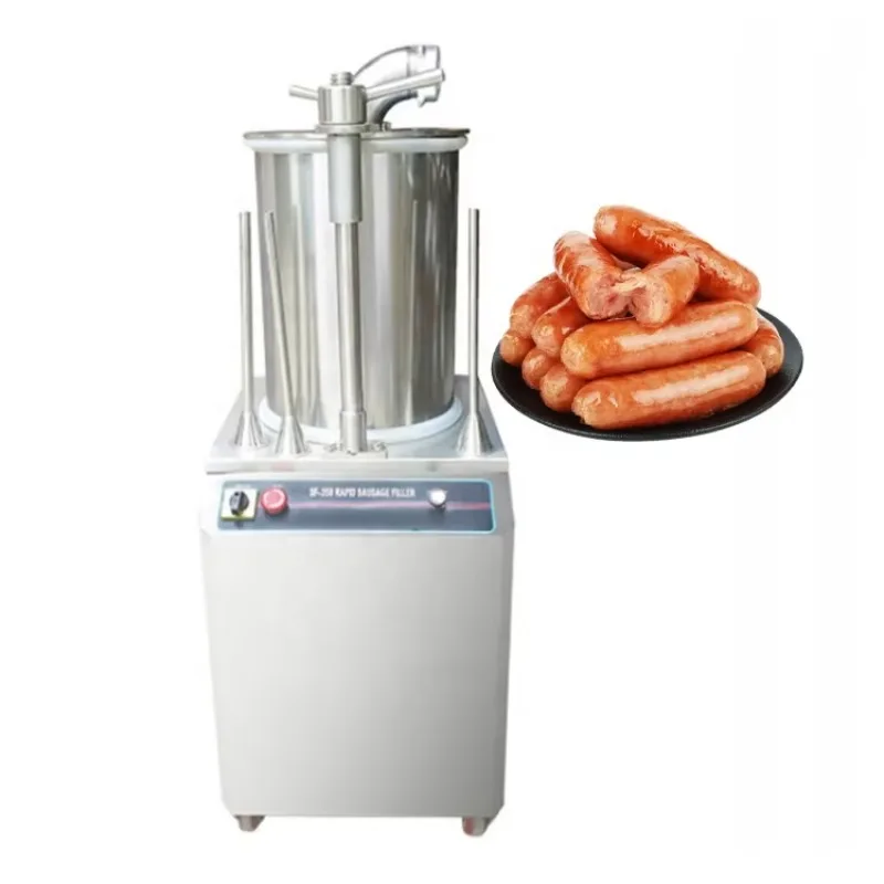 China Wholesale Price Pneumatic Sausage Stuffer for Pork Chicken Beef
China Wholesale Price Pneumatic Sausage Stuffer for Pork Chicken Beef