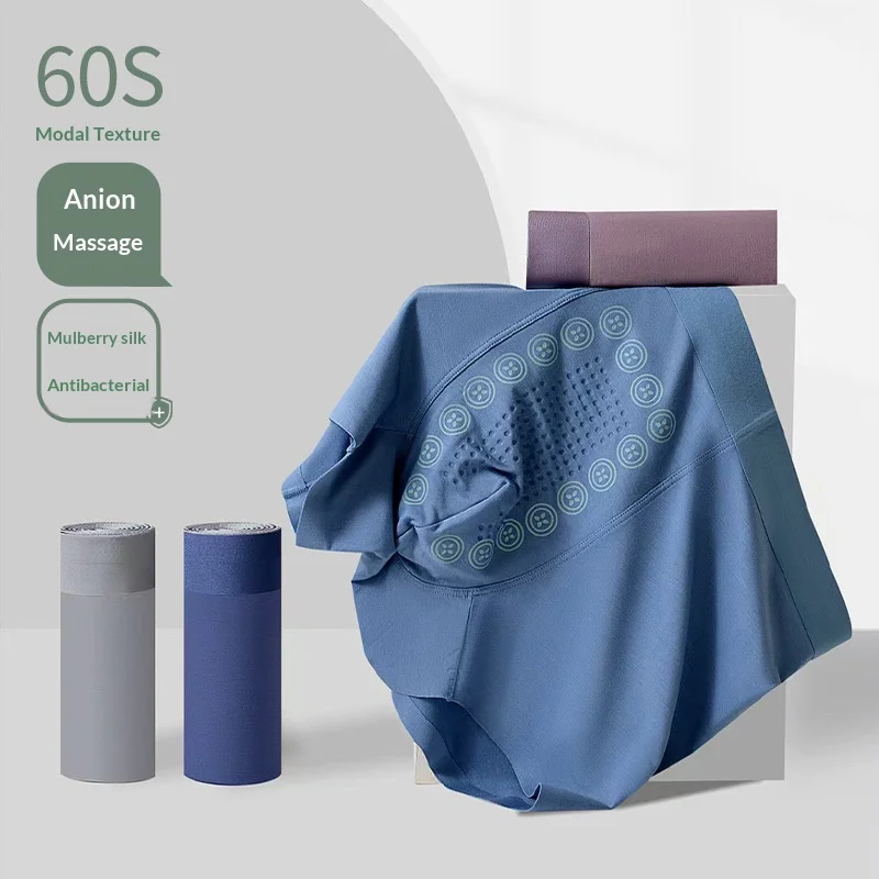 New Modal Fashionable Sensual Men's Briefs Men's Briefs with Modal-Feel Crotch Silk-Lined Antibacterial Briefs Men's Boxer Brief
New Modal Fashionable Sensual Men's Briefs Men's Briefs with Modal-Feel Crotch Silk-Lined Antibacterial Briefs Men's Boxer Brief