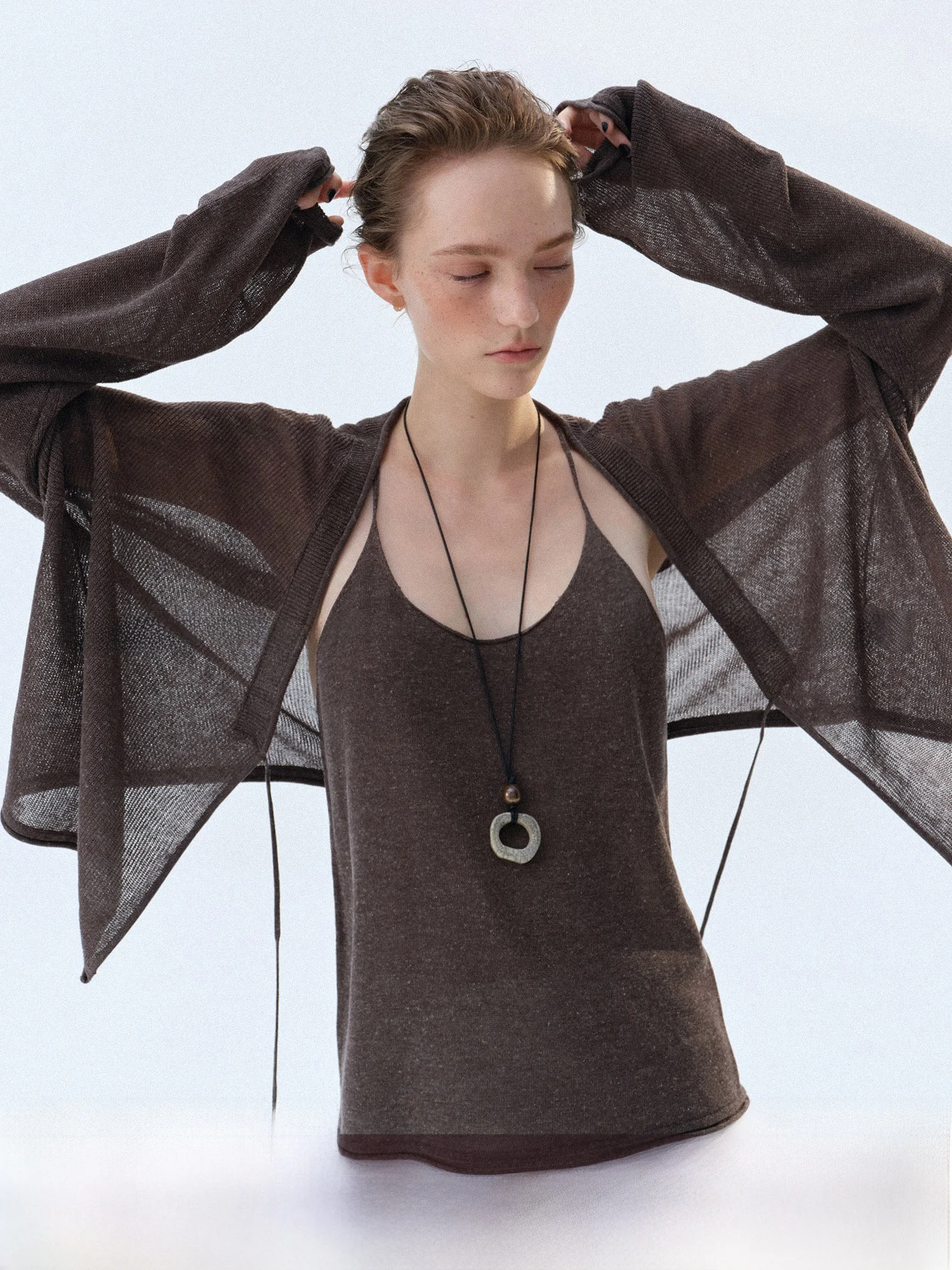 Mogas South France Holiday Women's Linen Blend Knitted U-Neck Strap Vest Cool Lightweight Summer Outerwear Casual Loose Fit
Mogas South France Holiday Women's Linen Blend Knitted U-Neck Strap Vest Cool Lightweight Summer Outerwear Casual Loose Fit