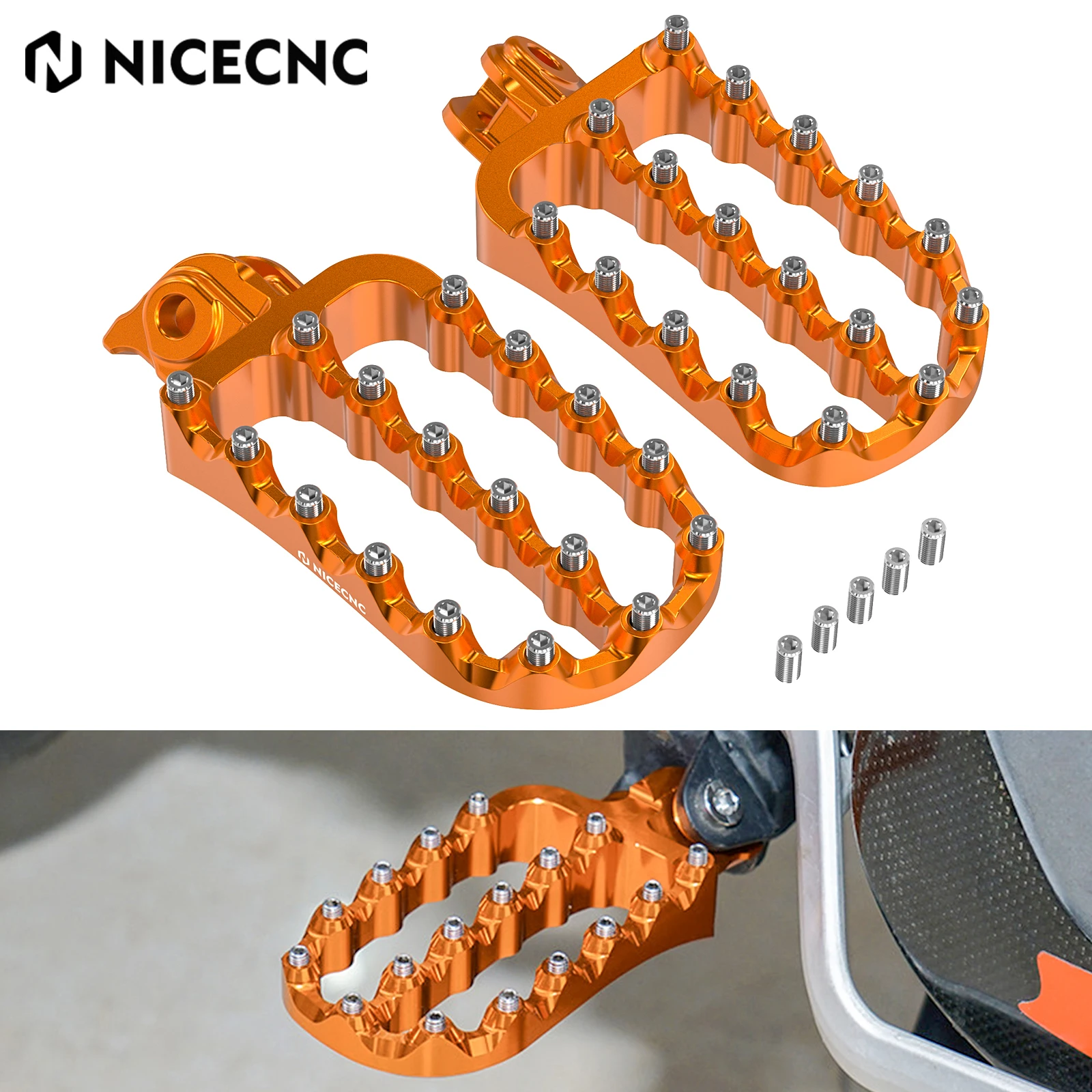 For KTM 390 Adventure 2020-2024 Motorcycle Foot Pegs Footrest Footpegs Enlarge 390 Adventure 2023 390 Adventure 2022 2021
For KTM 390 Adventure 2020-2024 Motorcycle Foot Pegs Footrest Footpegs Enlarge 390 Adventure 2023 390 Adventure 2022 2021