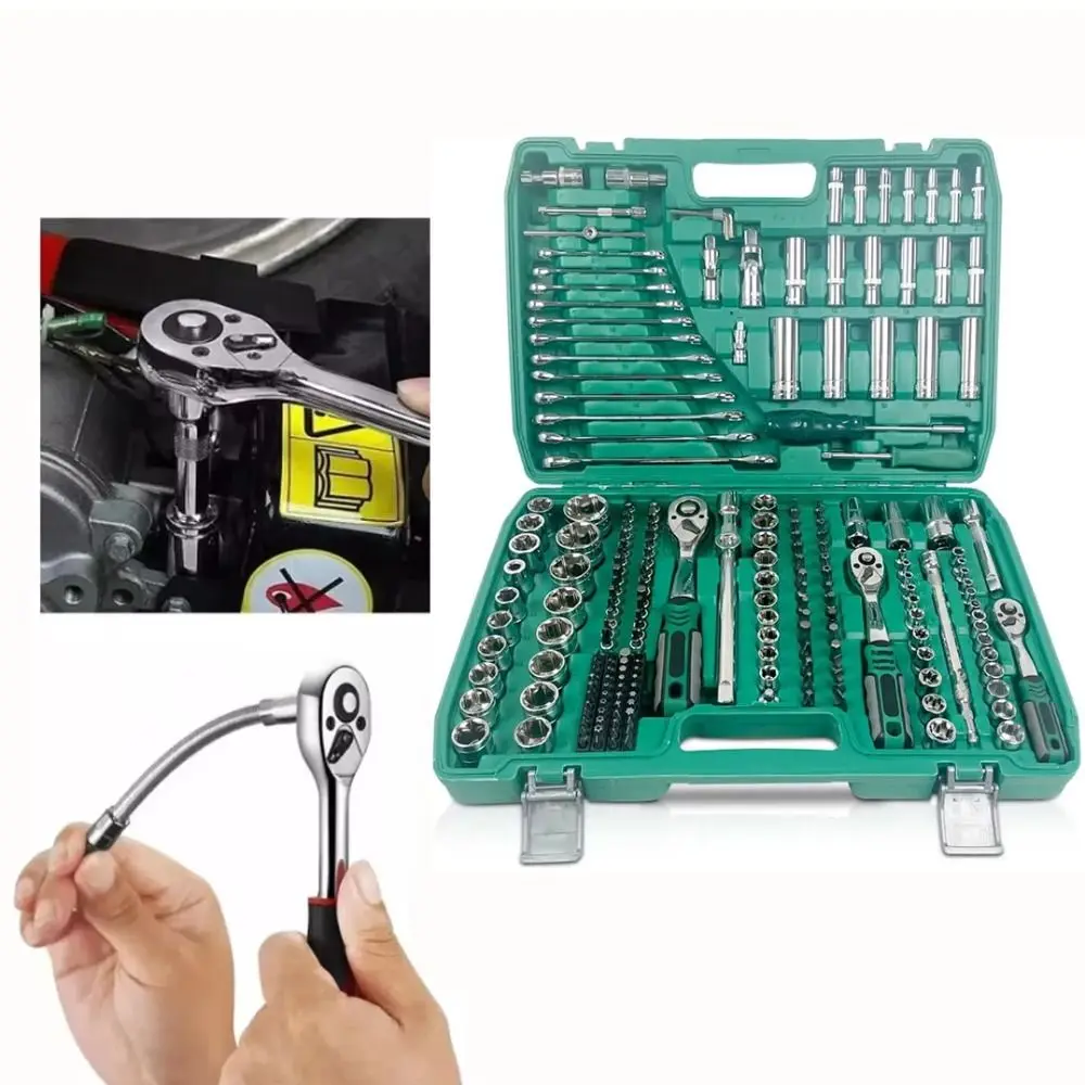 Strong Toughness Precision Screwdriver Wear-resistant Durable Ratchet Wrench Set Anti-slip Flexible Head
Strong Toughness Precision Screwdriver Wear-resistant Durable Ratchet Wrench Set Anti-slip Flexible Head