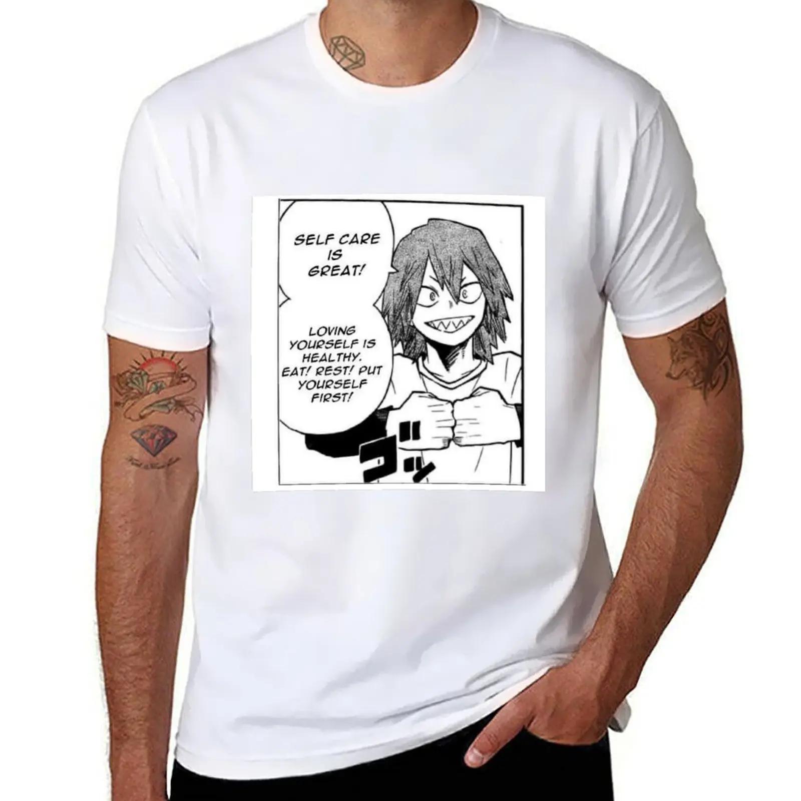 self care kirishima T-Shirt men t shirt cotton 100% funny t shirts cotton T-Shirt
self care kirishima T-Shirt men t shirt cotton 100% funny t shirts cotton T-Shirt