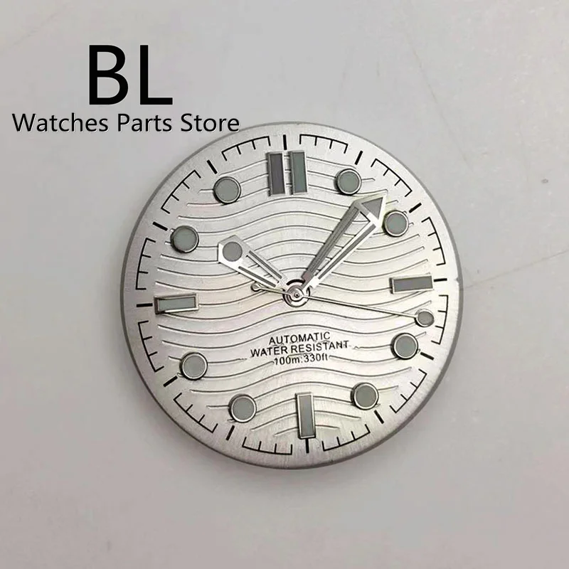 BL New 31mm Watch Dial Watch Hands BLACK GREEN Blue Fit NH35 NH36 ETA8215 Mingzhu2813 PT5000 Movement Green Luminous No DATE
BL New 31mm Watch Dial Watch Hands BLACK GREEN Blue Fit NH35 NH36 ETA8215 Mingzhu2813 PT5000 Movement Green Luminous No DATE
