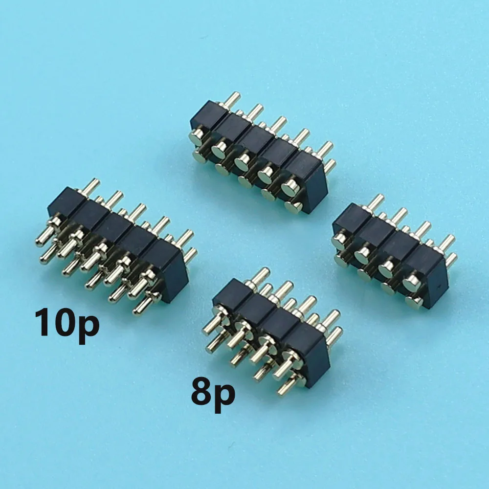 1pc 2.54 Pitch Pogo pin Male Female Chassis Conductive Pin 8P Battery Charging Connector Power Supply Current Test Spring Pin
1pc 2.54 Pitch Pogo pin Male Female Chassis Conductive Pin 8P Battery Charging Connector Power Supply Current Test Spring Pin
