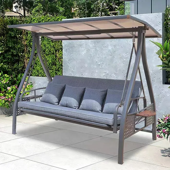 Factory Wholesale Patio Rock Aluminum Frame Bench Garden Outdoor Swing Chair With Canopy Garden Outdoor Furniture Set
Factory Wholesale Patio Rock Aluminum Frame Bench Garden Outdoor Swing Chair With Canopy Garden Outdoor Furniture Set