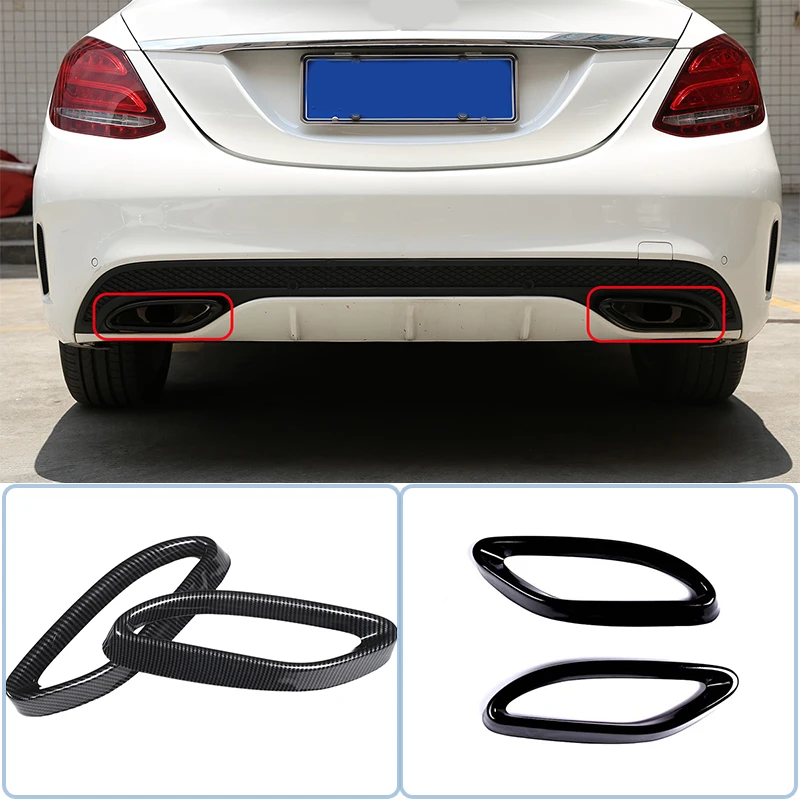 For Mercedes Benz B C E GLC CLA GLS GLE Class W246 X253 W205 W166 X166 W212 W213 C117 Car Tail Muffler Exhaust Pipe Cover Trim
For Mercedes Benz B C E GLC CLA GLS GLE Class W246 X253 W205 W166 X166 W212 W213 C117 Car Tail Muffler Exhaust Pipe Cover Trim