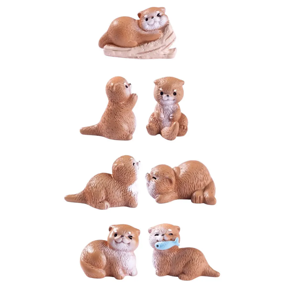 7Pcs Micro Sculptures Adorable Resin Figures for Terrarium Garden DIY Bonsai Decoration Kawaii Mini Animal Ornaments
7Pcs Micro Sculptures Adorable Resin Figures for Terrarium Garden DIY Bonsai Decoration Kawaii Mini Animal Ornaments