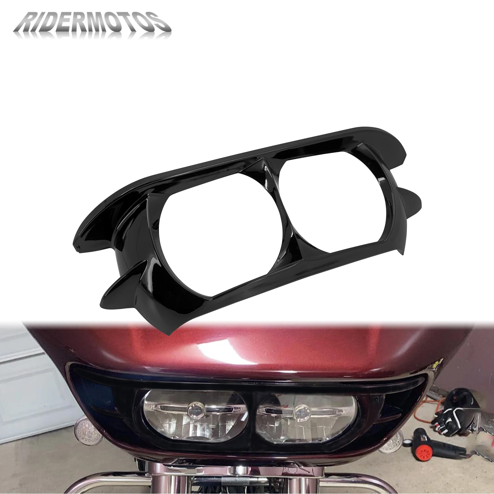 Обтекатель для мотоциклетной фары Harley Touring Ultra Road Glide Special FLTRXS FLTRUSE Trim Bezel Cowl налобный фонарь 2015-UP
Обтекатель для мотоциклетной фары Harley Touring Ultra Road Glide Special FLTRXS FLTRUSE Trim Bezel Cowl налобный фонарь 2015-UP