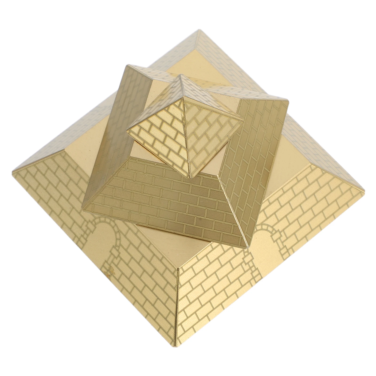 Brass Pyramid Desktop Ornament Egypt Statue Stress Reliever Ancient Model Feng Shui Office Decor Mini Pyramid Figurine Rotating
Brass Pyramid Desktop Ornament Egypt Statue Stress Reliever Ancient Model Feng Shui Office Decor Mini Pyramid Figurine Rotating