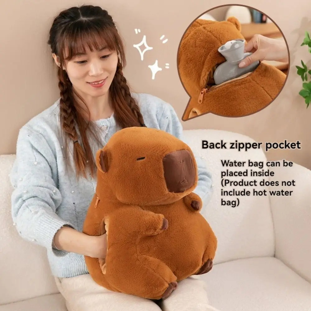 Soft Capybara Hand Warmer Pillow Stuffed Funny Capybara Plush Hand Warmer Portable Cartoon Capybara Sleeping Pillow
Soft Capybara Hand Warmer Pillow Stuffed Funny Capybara Plush Hand Warmer Portable Cartoon Capybara Sleeping Pillow