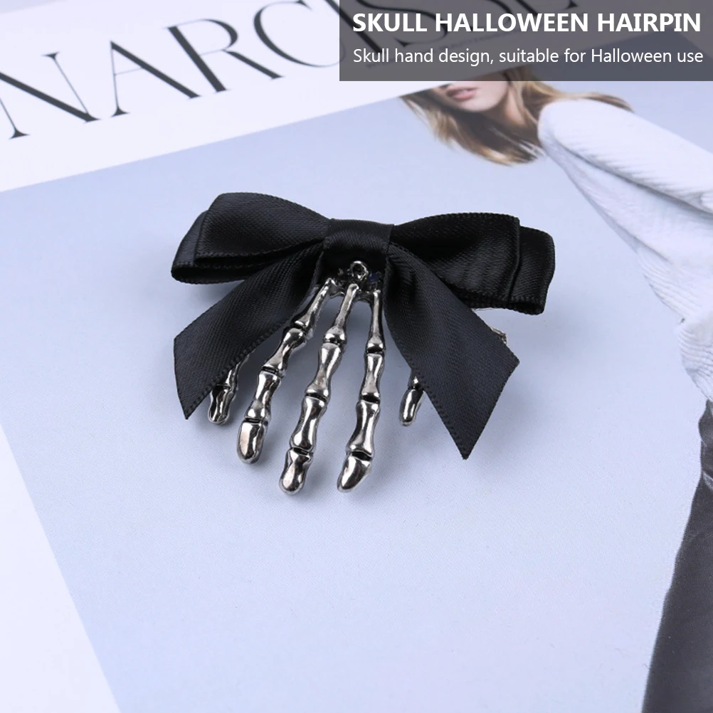 2 Pcs Skull Hair Clip Hairpin Goth Clips Mask Halloween Accessories for Woman Barrettes Women Headdress Metal
2 Pcs Skull Hair Clip Hairpin Goth Clips Mask Halloween Accessories for Woman Barrettes Women Headdress Metal
