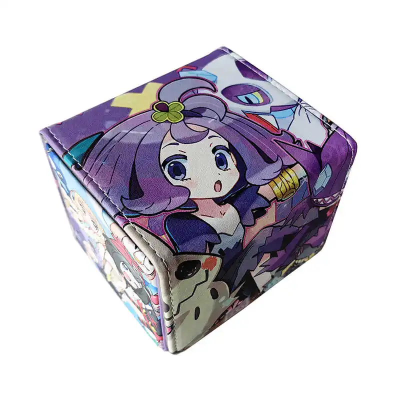 New Diy Self Made PTCG Acerola Card Storage Box Pu Material Universal Card Portable Collection Card Storage Box Hold 100 Card
New Diy Self Made PTCG Acerola Card Storage Box Pu Material Universal Card Portable Collection Card Storage Box Hold 100 Card
