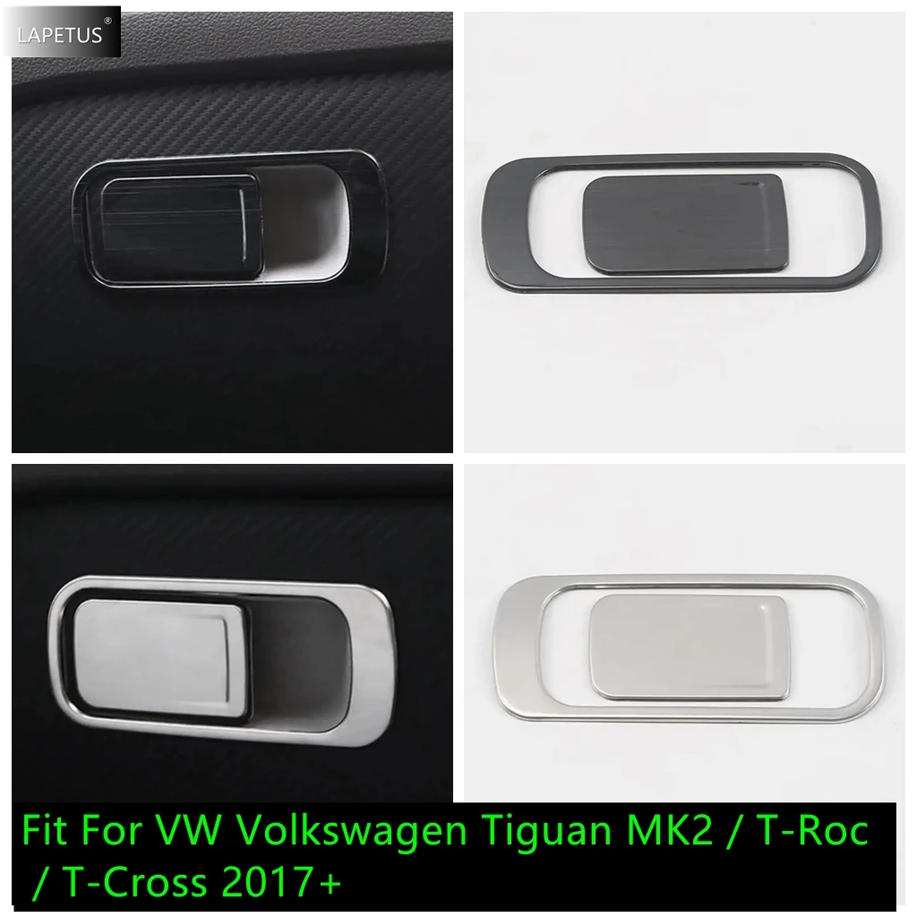 For VW Volkswagen Tiguan MK2 / T-Roc / T-Cross 2017-2025 Stainless Steel Storage Glove Box Switch Button Cover Trim Accessories
For VW Volkswagen Tiguan MK2 / T-Roc / T-Cross 2017-2025 Stainless Steel Storage Glove Box Switch Button Cover Trim Accessories