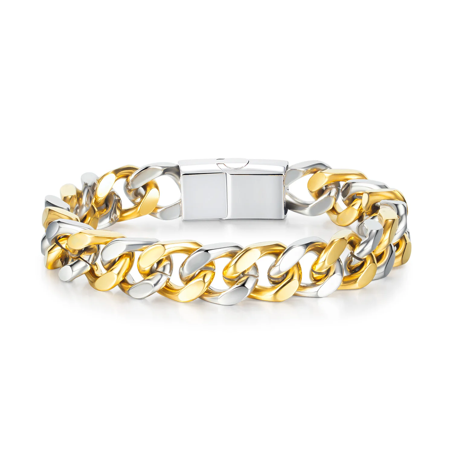 Stylish Niche Hip-Hop Bracelet for Men - Chunky Stainless Steel Snake Chain Jewelry
Stylish Niche Hip-Hop Bracelet for Men - Chunky Stainless Steel Snake Chain Jewelry