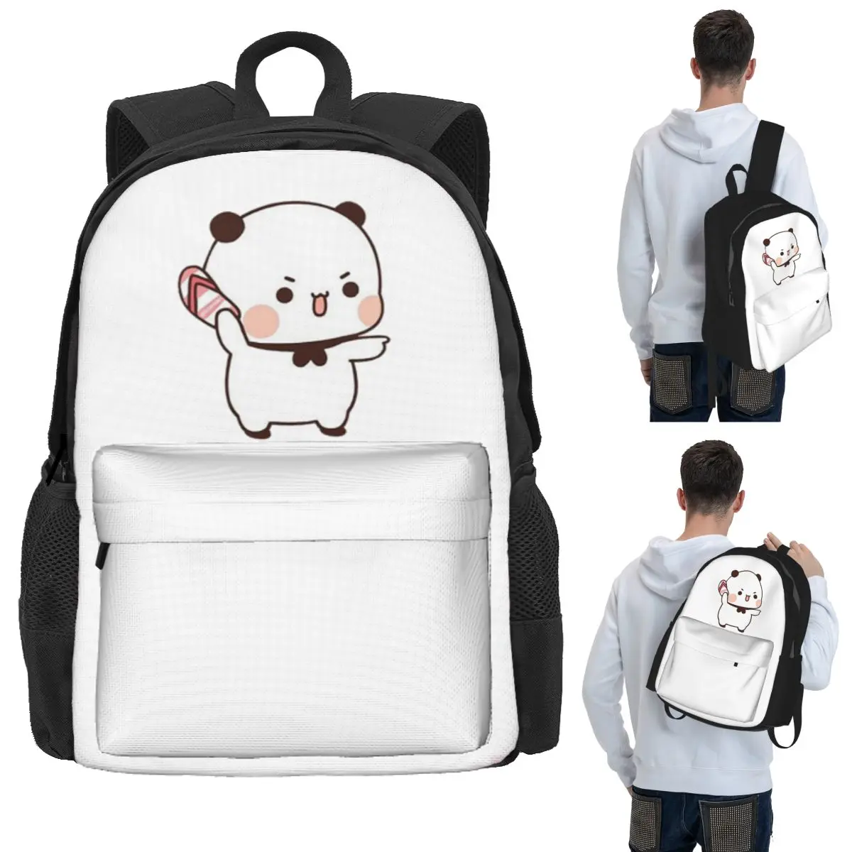 Cute Bubu Is Throwing Flip-flops At Dudu Student Backpack School Bag Hiking Travel Daypack for Boys Girls Bookbag Shoulder Bags
Cute Bubu Is Throwing Flip-flops At Dudu Student Backpack School Bag Hiking Travel Daypack for Boys Girls Bookbag Shoulder Bags
