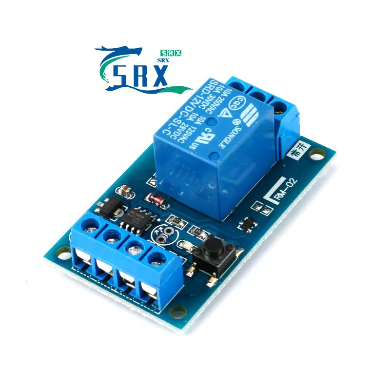 12V Single-button Bistable Relay Module Car Modification Switch One-button Start-stop Self-lock
12V Single-button Bistable Relay Module Car Modification Switch One-button Start-stop Self-lock