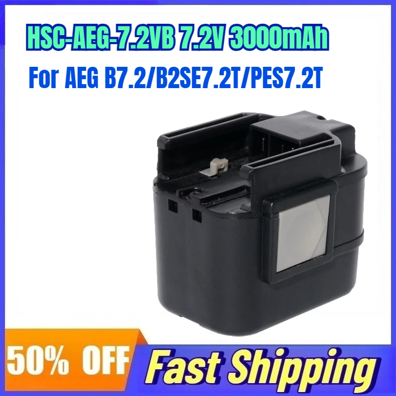 7,2 В, 3000 мАч, аккумуляторная батарея для AEG B7.2/B2SE7.2T/PES7.2T HSC-AEG-7.2VB, аксессуары для электроинструментов, литиевая батарея
7,2 В, 3000 мАч, аккумуляторная батарея для AEG B7.2/B2SE7.2T/PES7.2T HSC-AEG-7.2VB, аксессуары для электроинструментов, литиевая батарея