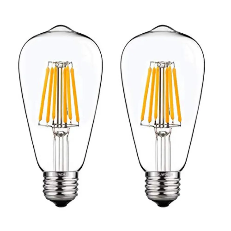 LED Light Bulbs DC 12V 6W E26 ST64 Low Voltage Bulb RV Camper Warm White 2700K Vintage Clear Glass Filament Edison Bulbs Equiva
LED Light Bulbs DC 12V 6W E26 ST64 Low Voltage Bulb RV Camper Warm White 2700K Vintage Clear Glass Filament Edison Bulbs Equiva