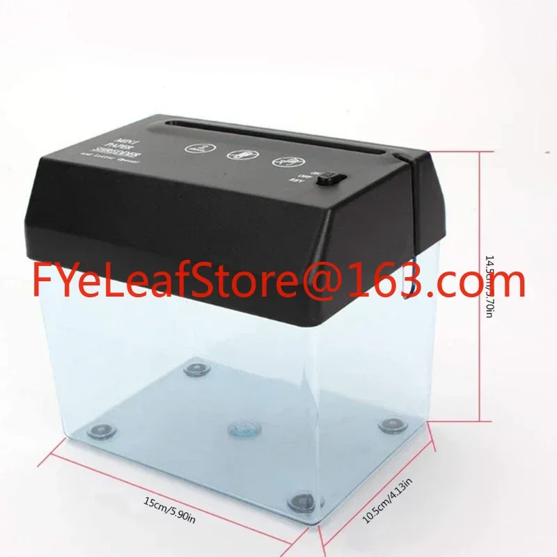 Portable Mini Paper Shredder Electric USB Battery Operated Shredder Documents Paper Cutting Tool for Home Office
Portable Mini Paper Shredder Electric USB Battery Operated Shredder Documents Paper Cutting Tool for Home Office