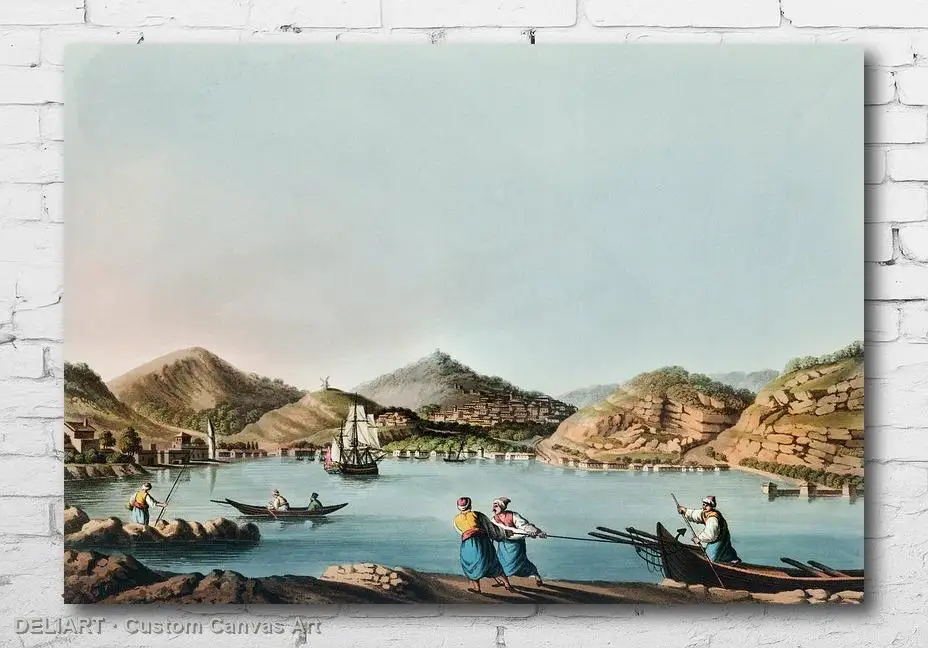 Ottoman Vintage Travel Canvas Poster - Western Harbour of the Island Samos Custom Size Wall Art Home Room Decor
Ottoman Vintage Travel Canvas Poster - Western Harbour of the Island Samos Custom Size Wall Art Home Room Decor