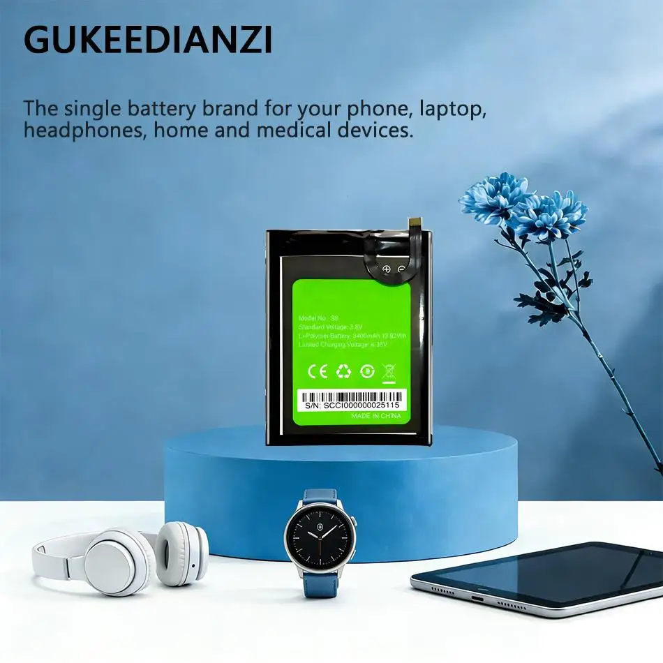 Запасная батарея премиум-класса для мобильного телефона Homtom S8 5,7 дюйма, высокая емкость 3400 мАч
Запасная батарея премиум-класса для мобильного телефона Homtom S8 5,7 дюйма, высокая емкость 3400 мАч