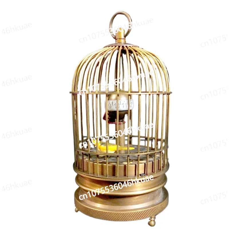 home creative living room pendulum clock European-style Western birdcage old-fashioned retro winding mechanical clock
home creative living room pendulum clock European-style Western birdcage old-fashioned retro winding mechanical clock