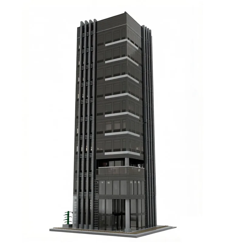 MOC-226732 Building Block Corporate Plaza Skyscraper Assembly Model 8162 Pieces Educational Birthday Christmas New Year Toy Gift
MOC-226732 Building Block Corporate Plaza Skyscraper Assembly Model 8162 Pieces Educational Birthday Christmas New Year Toy Gift