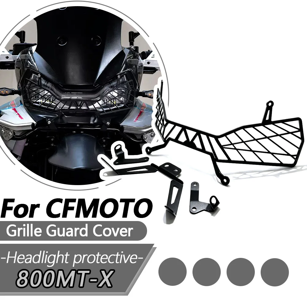 Front Headlight Protector For CFMOTO 800MT-X 1000MT-X Motorcycle accessories mesh lampshade headlught protection grill cover
Front Headlight Protector For CFMOTO 800MT-X 1000MT-X Motorcycle accessories mesh lampshade headlught protection grill cover