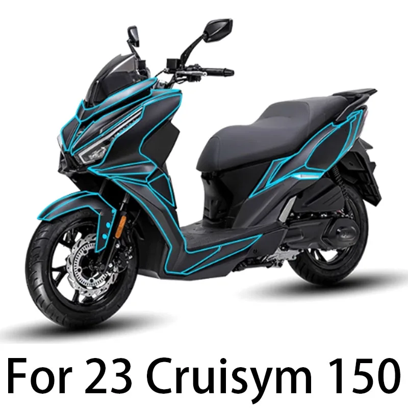 Для 23 Cruisym 150, невидимая наклейка для одежды, лаковая отделка, модификация защитной ламинации, аксессуары
Для 23 Cruisym 150, невидимая наклейка для одежды, лаковая отделка, модификация защитной ламинации, аксессуары