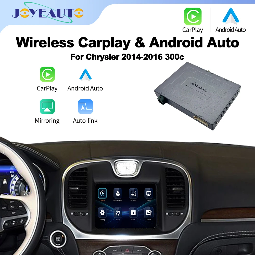 2025 JoyeAuto Wireless Apple CarPlay Module For Chrysler 300c 2014-2016 Android Auto Mirror-Link AirPlay OEM Screen Upgrade Box 
2025 JoyeAuto Wireless Apple CarPlay Module For Chrysler 300c 2014-2016 Android Auto Mirror-Link AirPlay OEM Screen Upgrade Box