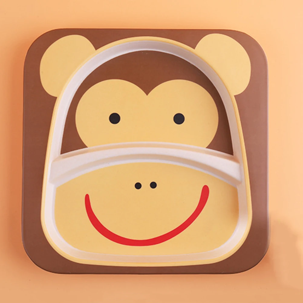 Portable Children Tableware Set Brown Monkey Kids Lightweight Compact Dinnerware Kit for Picnic Travel Everyday Use
Portable Children Tableware Set Brown Monkey Kids Lightweight Compact Dinnerware Kit for Picnic Travel Everyday Use