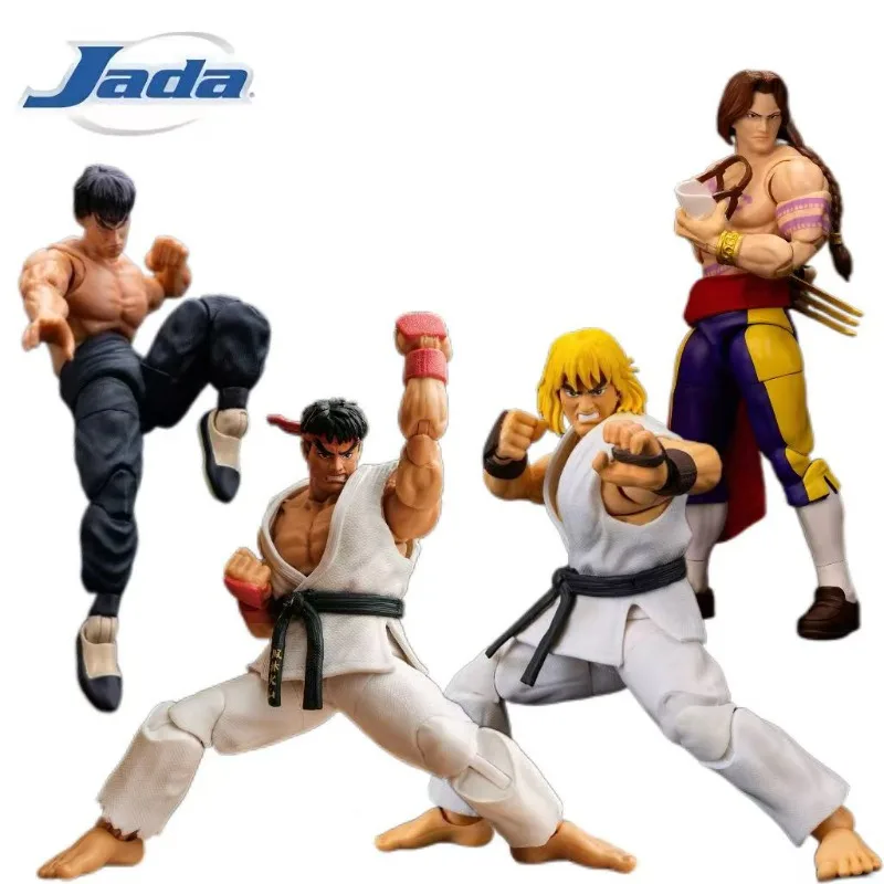 Jada Toys 1/12 6inch Action Figure Ultra Street Fighter II: The Final Challengers Ken Ryu Fei Long Vega Action Figure Gift Model
Jada Toys 1/12 6inch Action Figure Ultra Street Fighter II: The Final Challengers Ken Ryu Fei Long Vega Action Figure Gift Model