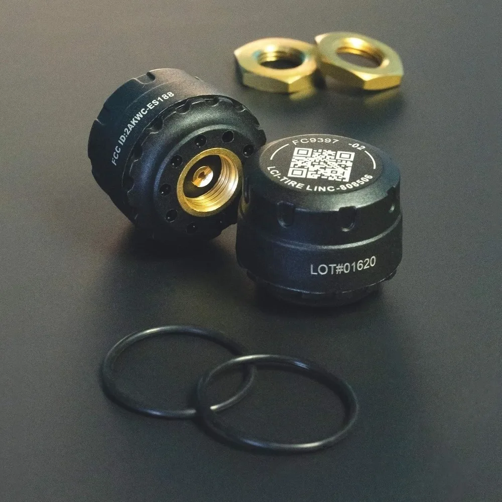 Tire LINC Tire Sensors (2 Pack) for RVs, 5th Wheels, Motorhomes, Tow Vehicles, Easy DIY Installation on Valve Stem
Tire LINC Tire Sensors (2 Pack) for RVs, 5th Wheels, Motorhomes, Tow Vehicles, Easy DIY Installation on Valve Stem