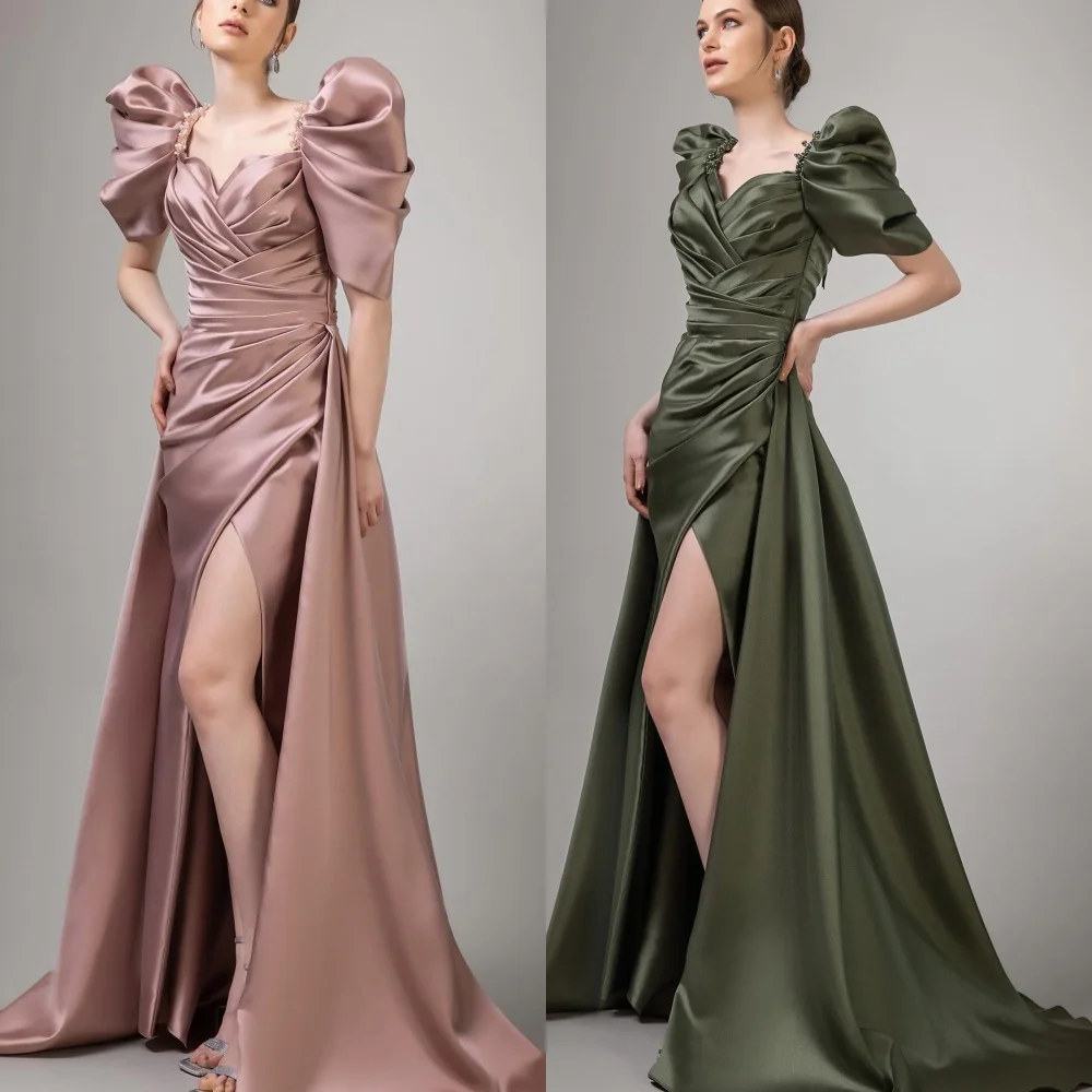 Customized Unisex Pleat A-line V-neck Long Dresses Cocktail Dresses Chinese Style Formal Casual Simple Retro Fashion Elegant Se
Customized Unisex Pleat A-line V-neck Long Dresses Cocktail Dresses Chinese Style Formal Casual Simple Retro Fashion Elegant Se