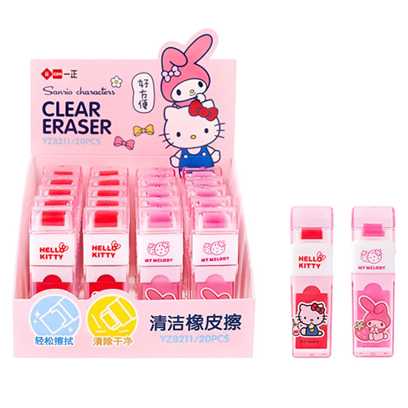 20pcs Sanrio Hello Kitty My Melody Rubber Eraser Kawaii School Office Supplies Students Prizes Stationery Wholesale Kids Gift
20pcs Sanrio Hello Kitty My Melody Rubber Eraser Kawaii School Office Supplies Students Prizes Stationery Wholesale Kids Gift